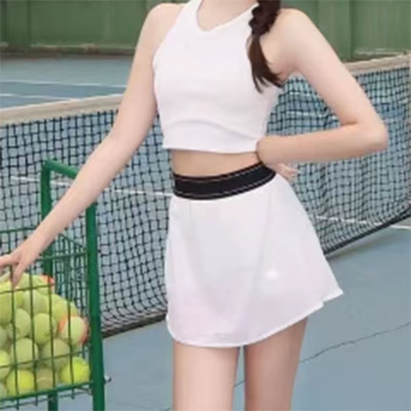 Nouvelle jupe de tennis pour femme 2026 – Sportive, respirante et confortable, anti-transparence, idéale pour l'extérieur