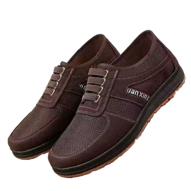 Chaussures à enfiler à quatre nervures pour hommes
