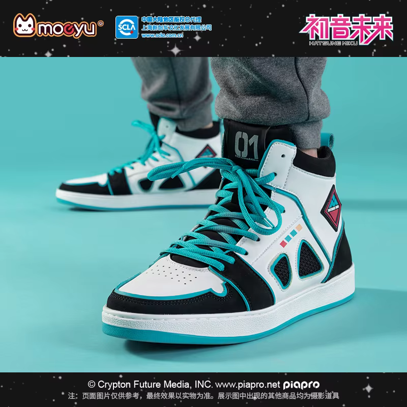 Chaussures Moeyu Hatsune Miku pour hommes