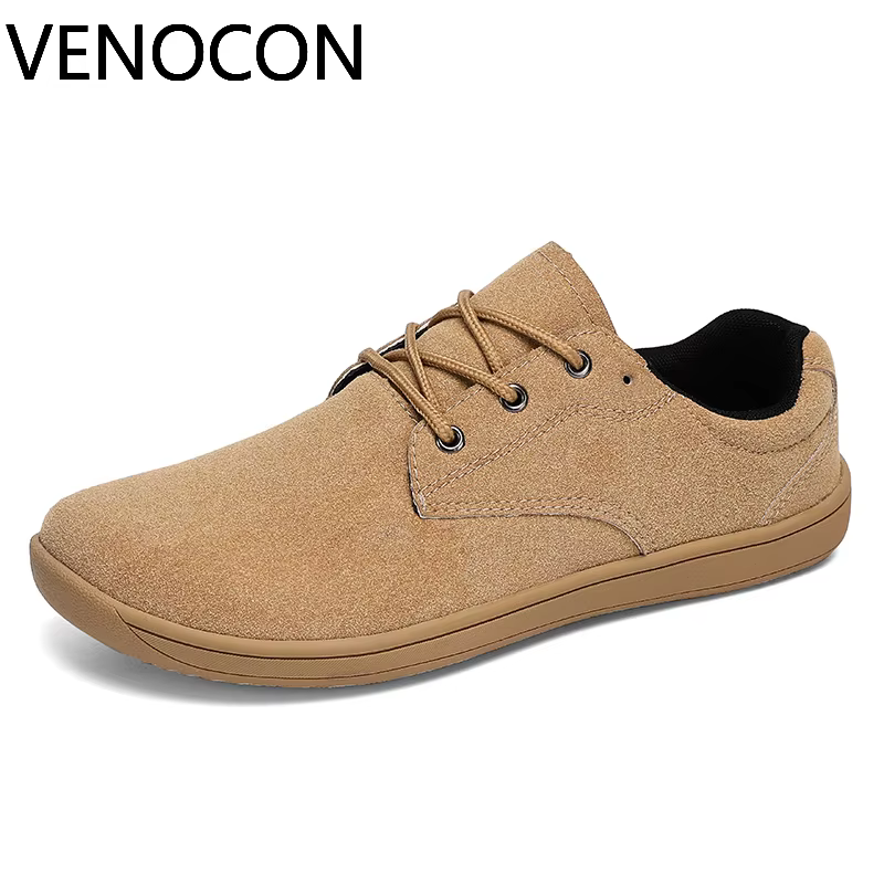 VENOCON pieds nus hommes baskets large boule orteil nez