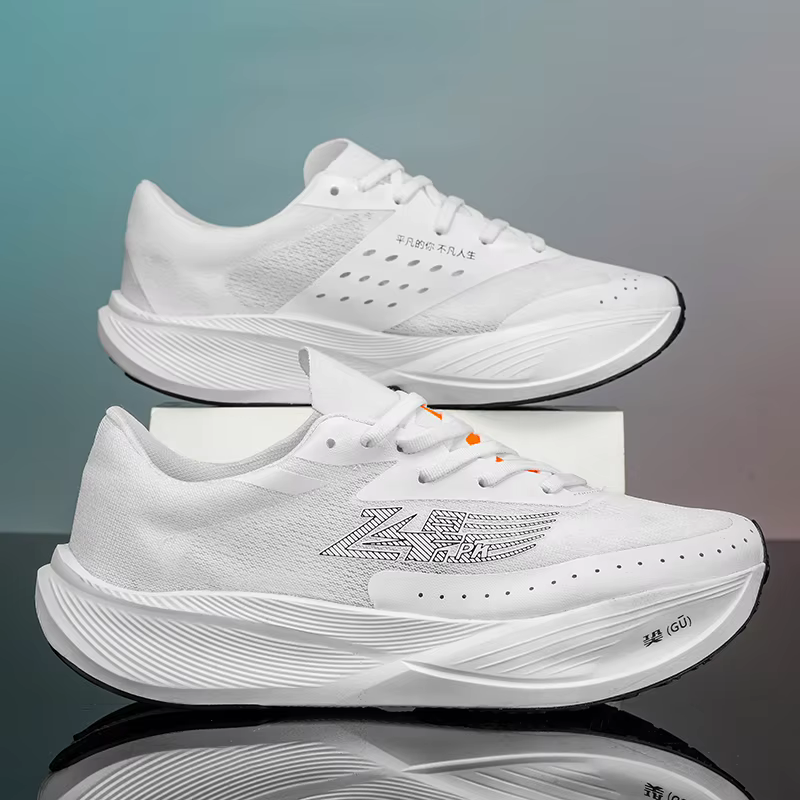 Chaussures de course Marathon pour hommes avec plaque carbone