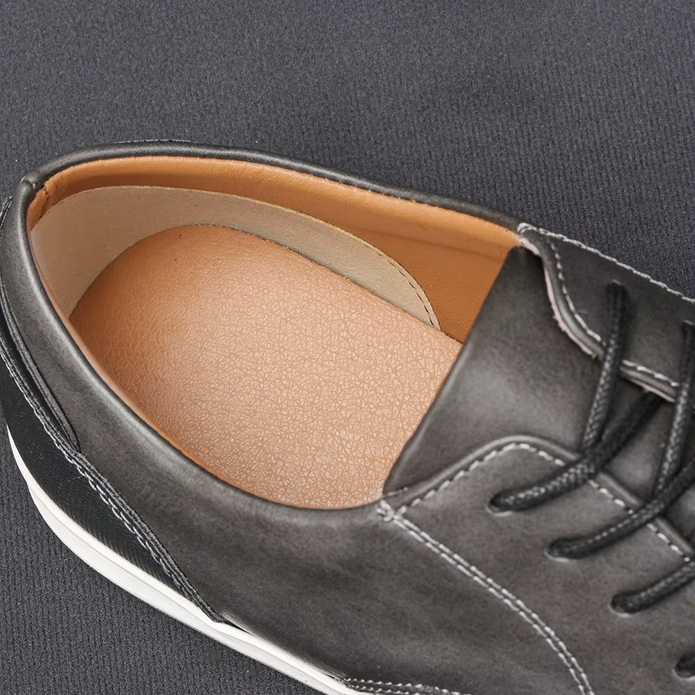 Baskets en cuir confortables à la mode pour hommes