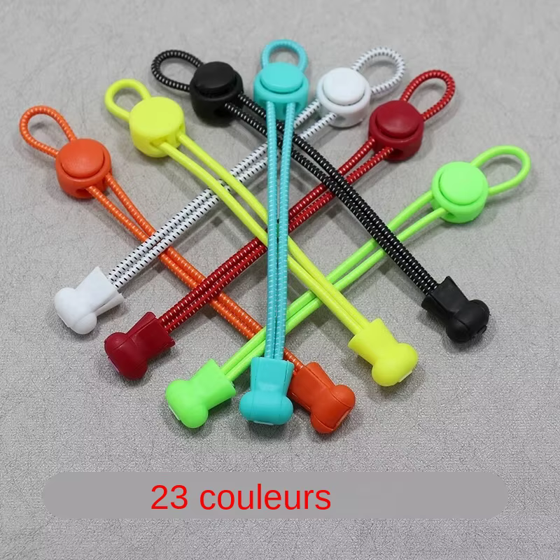 1 paire de lacets paresseux baskets