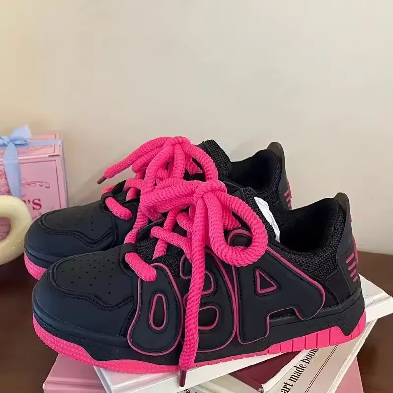 Baskets à Lacets pour Femme