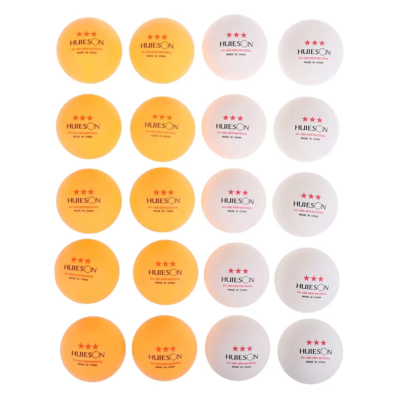 10 pièces balle de Tennis de Table 40 +mm diamètre 2.8g 3 étoiles balles de Ping-Pong en plastique ABS
