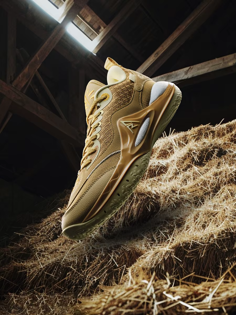 RIGORER AR2 Austin Reaves Chaussures de basket-ball professionnelles pour hommes – Palmier complet Showtime Mousse Papillon Veine Brodée TPU