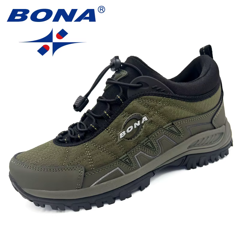 BONA nouvelles chaussures de jogging design pour hommes