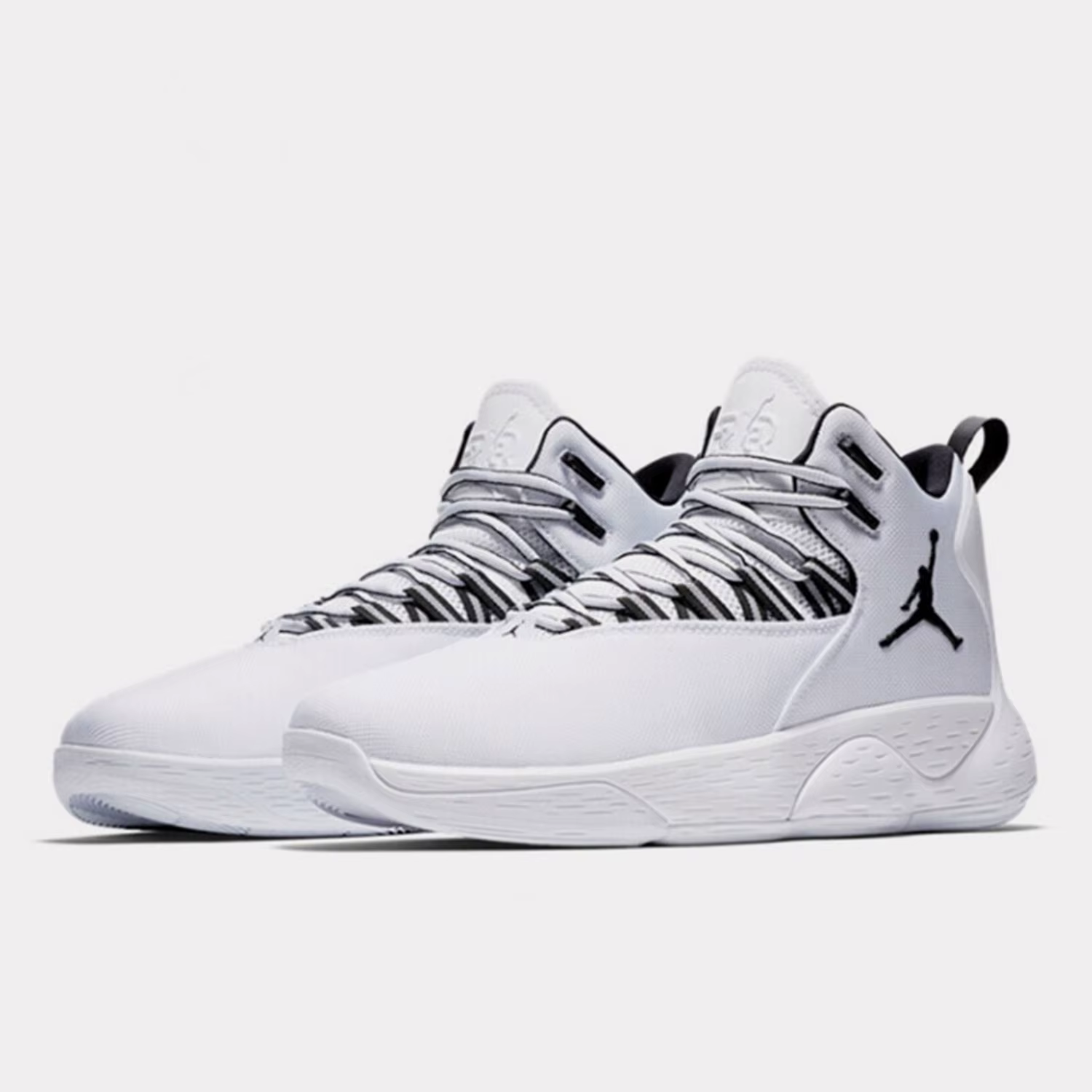 Nike véritable JORDAN SUPER FLY MVP chaussures de basket-ball pratiques et rembourrées pour hommes AR0038-100