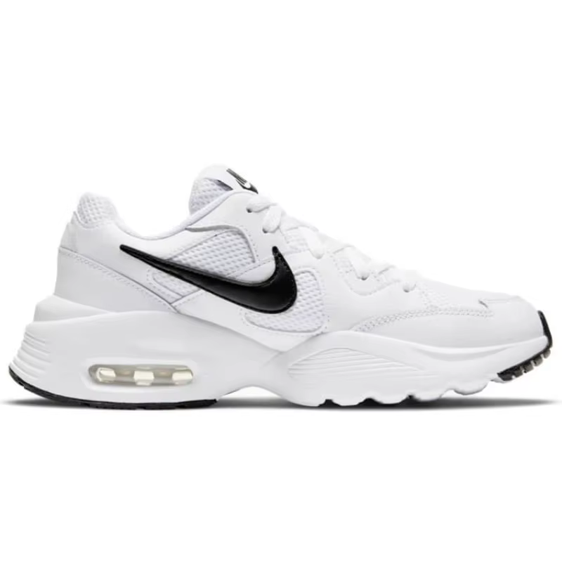 Chaussures de course basses Nike Air Max Fusion blanches pour femmes
