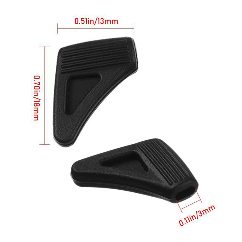 Accessoires Essentiels pour Lunettes ; 5 Paires de Supports Anti-Chute pour Lunettes ; Embouts d'Oreilles en Silicone Confortables