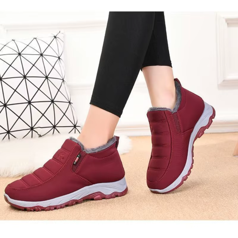  Chaussures pour femmes automne hiver décontracté coton semelle épaisse chaud anti-dérapant abordable livraison gratuite 