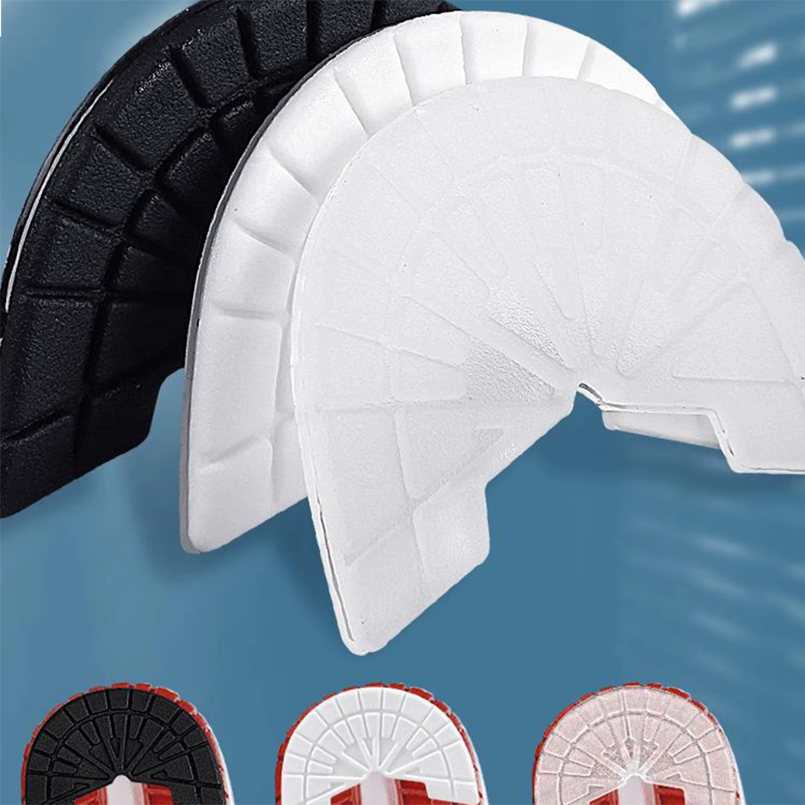 Coussinets de semelles de chaussures antidérapants