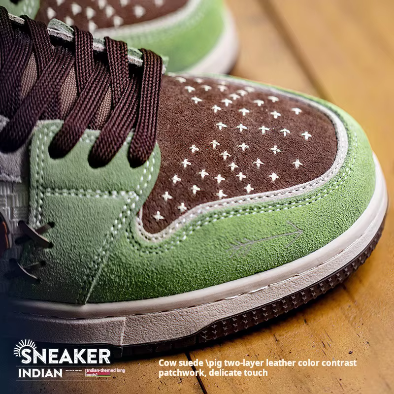 Sneakers plateforme rétro pour hommes