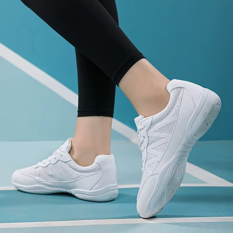 2105 Baskets de danse blanches pour filles