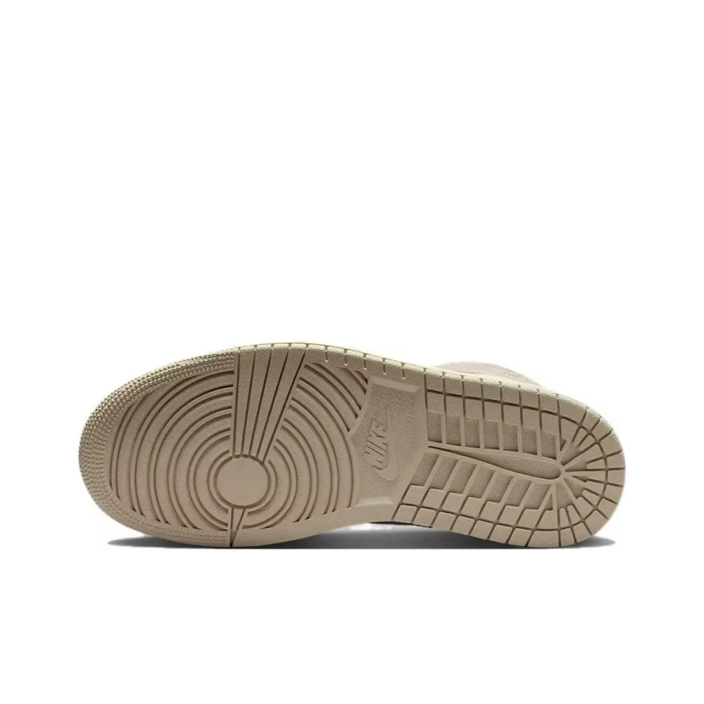 Nike Air Jordan 1 Mid Basketball Chaussure Unisexe - Conception de soutien de la cheville pour l'entraînement