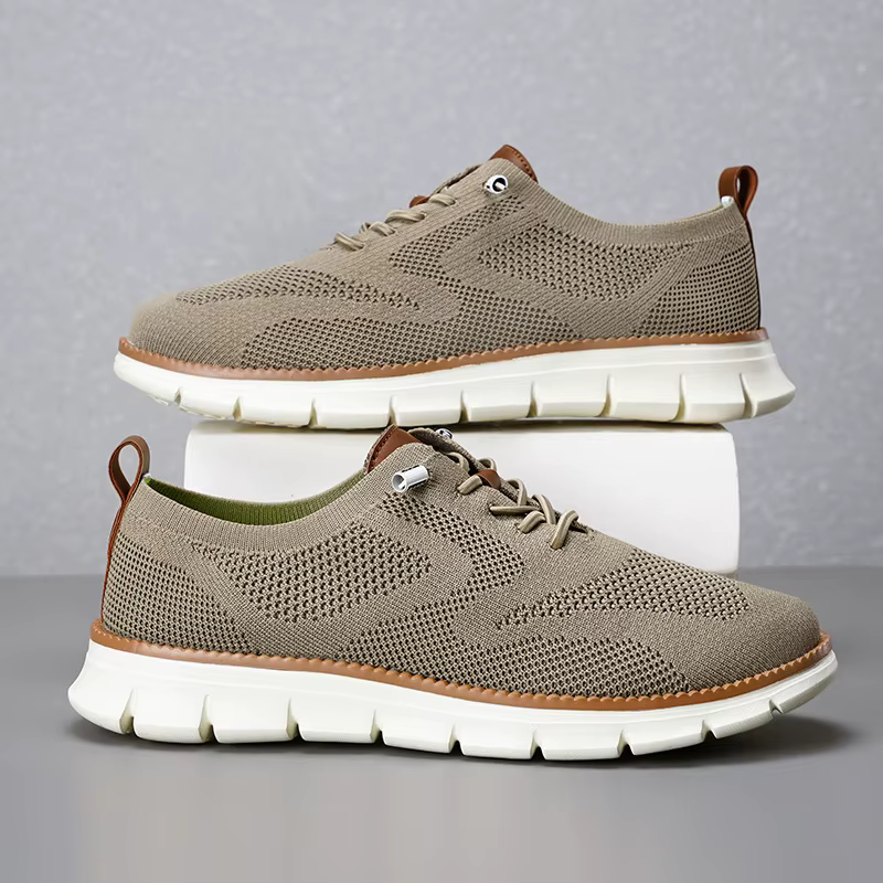 Chaussures en tissage Jacquard pour hommes