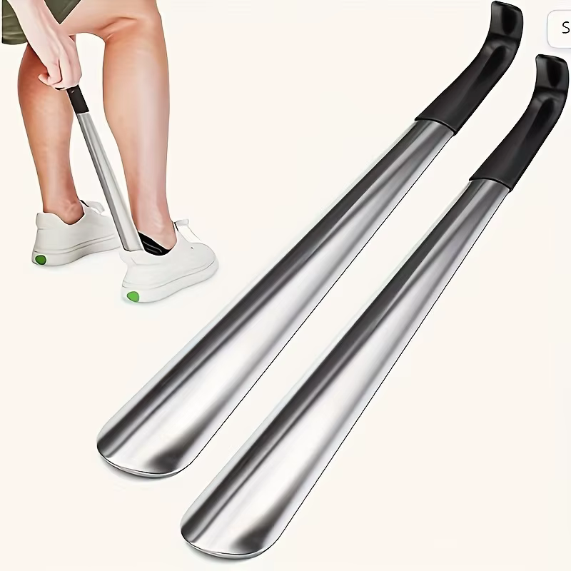 Paire de chausse-pied en acier inoxydable de 16.5 pouces