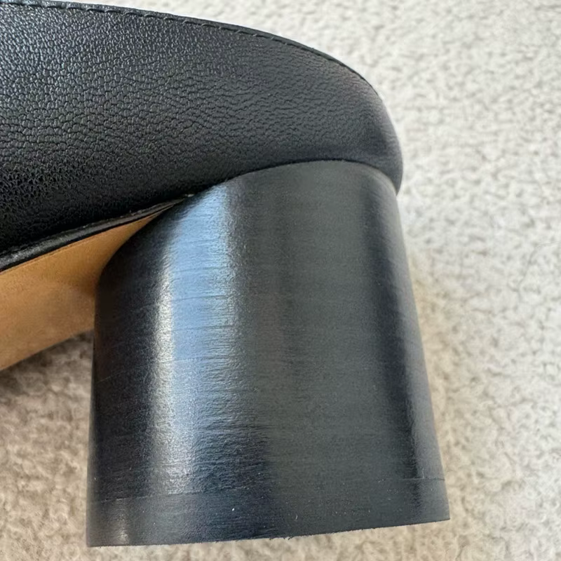 Nouvelles mules Tabi à bout fendu 2026 en cuir véritable