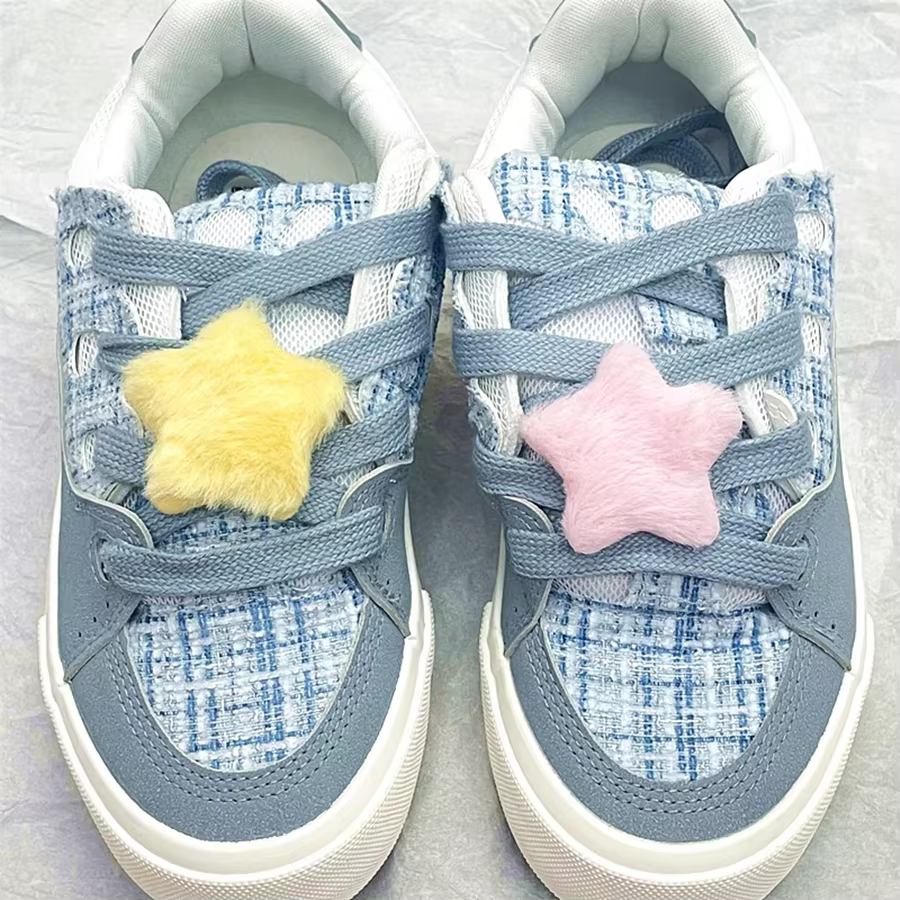 Peluche étoile chaussure boucle ornements personnalité mignon os moelleux