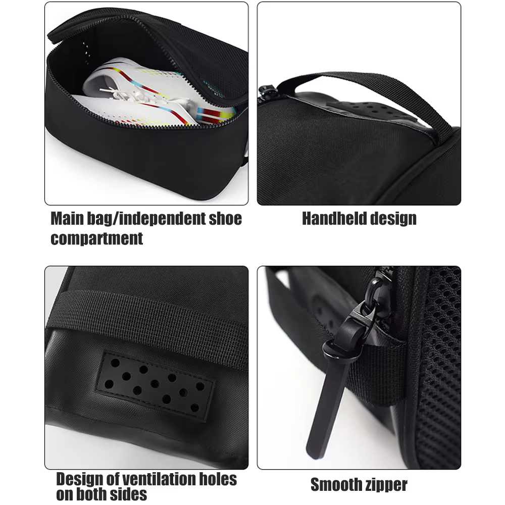 Sac à chaussures de sport étanche - Support compact pour crampons de football | Stockage d'entraînement