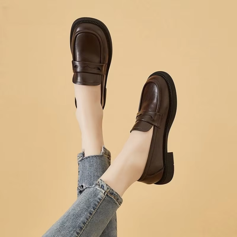 Mocassins à semelle souple pour femmes - Chaussures plates confortables à enfiler