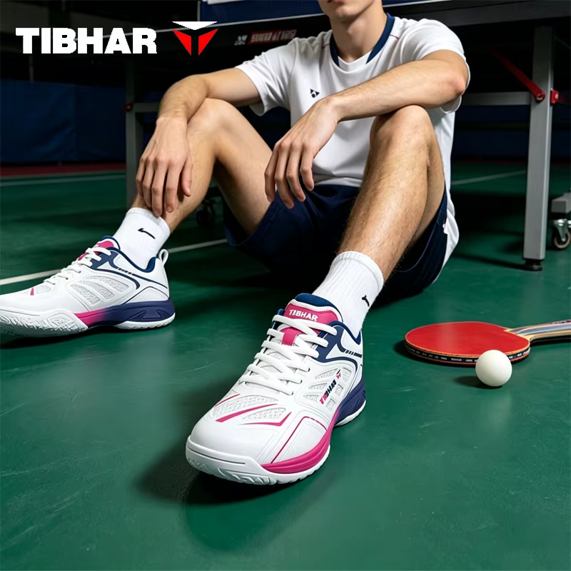 TIBHAR 02619 Chaussures de tennis de table pour hommes et femmes