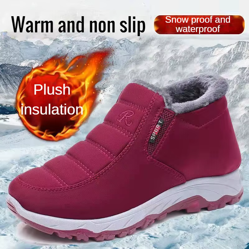  Chaussures pour femmes automne hiver décontracté coton semelle épaisse chaud anti-dérapant abordable livraison gratuite 