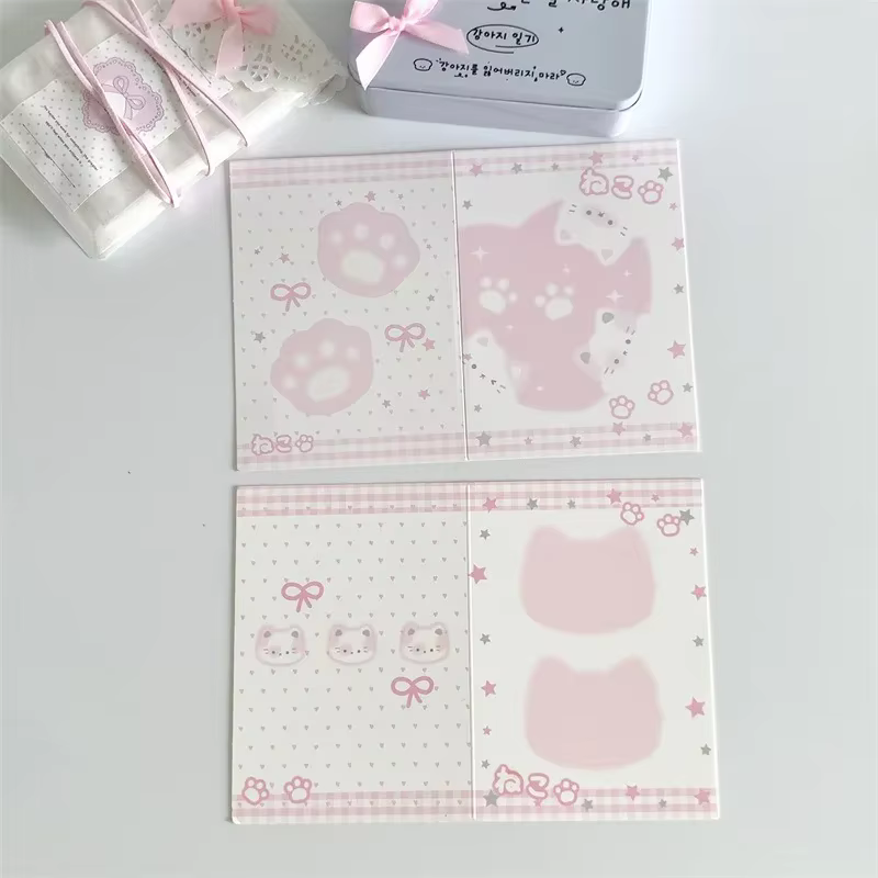 Carte Photo Kpop de Style coréen, 10 pièces/paquet, ensemble de cartes d'emballage arrière, vente d'album, idole, paquet cadeau Photo, fournitures de cartes