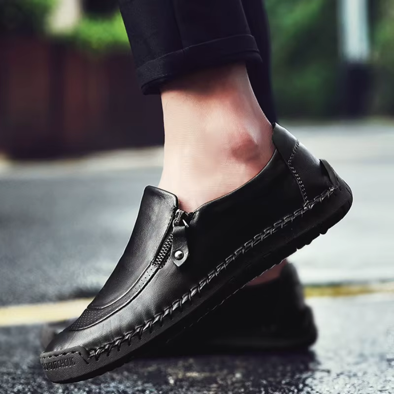 Chaussures en cuir faites à la main pour hommes