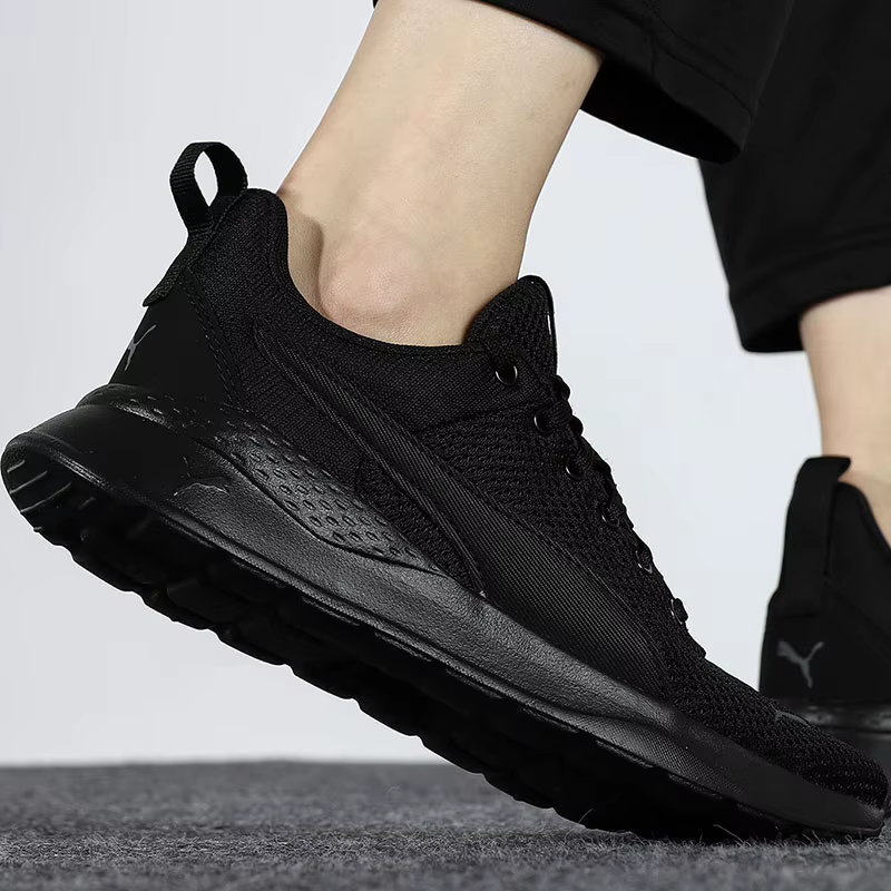 Puma véritable saison actuelle unisexe rembourré maille respirant marche chaussures de course 371128-01