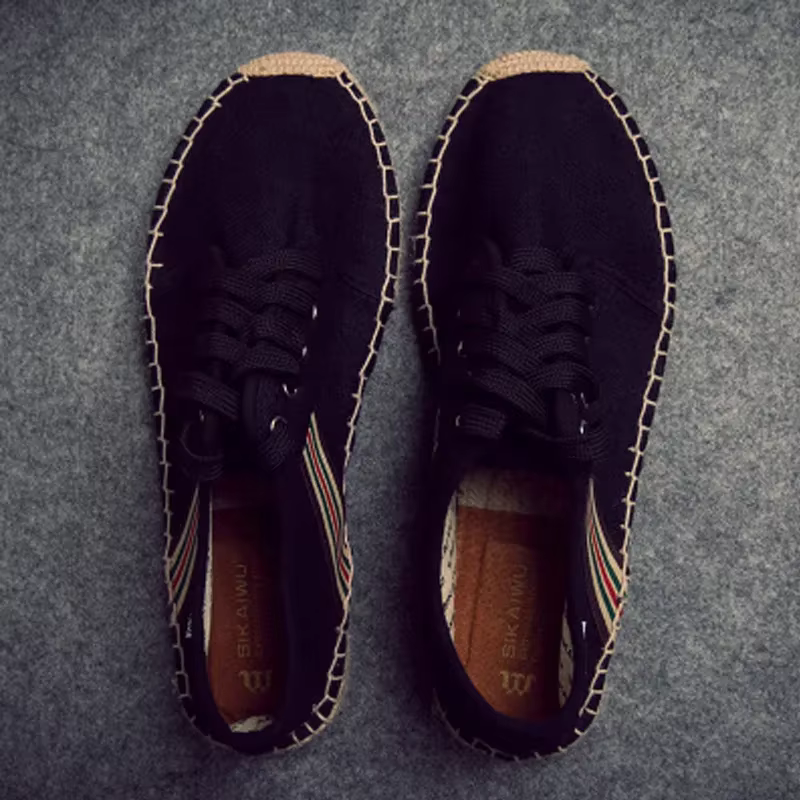 Chaussures en toile pour hommes