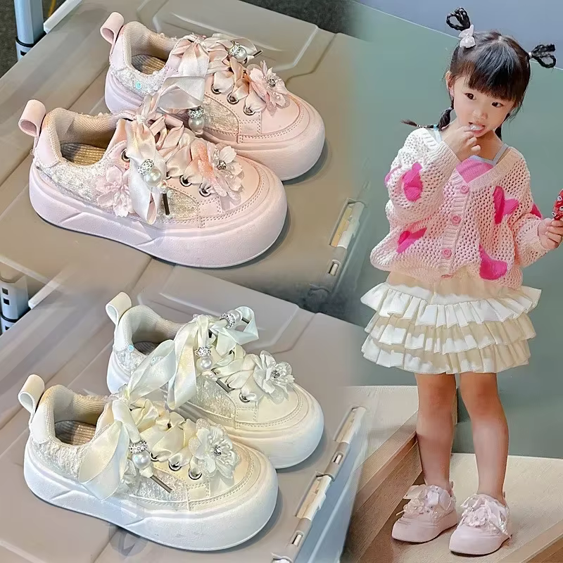 Chaussures de sport décontractées de style chinois pour filles