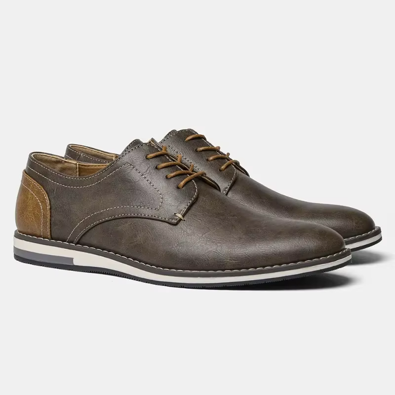 Hommes baskets à la mode chaussures en cuir confortables 2025
