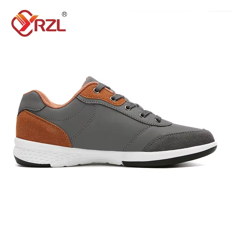 YRZL hommes chaussures printemps automne imperméable marche baskets loisirs mâle en cuir