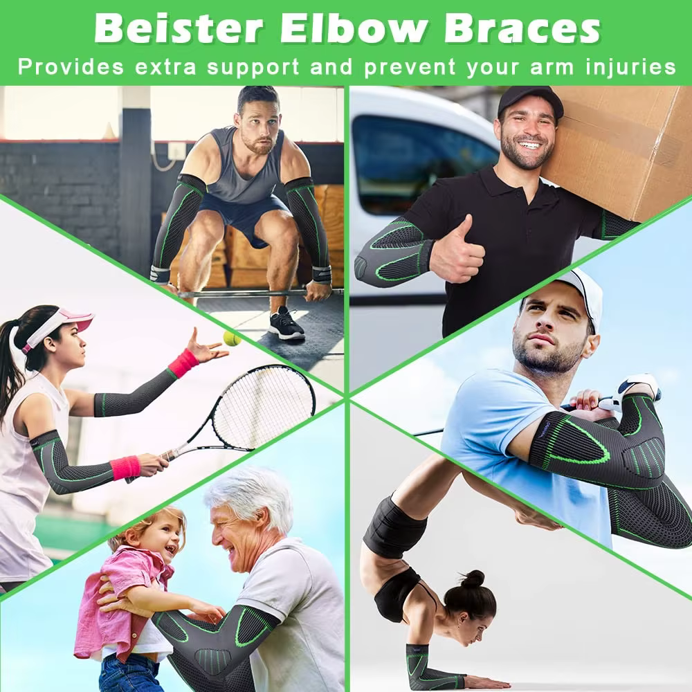Manchons de Compression de bras de sport, Support de coude antidérapant pour jeunes adultes, cyclisme, basket-ball, Football, volley-ball, Baseball, Tennis, Golf