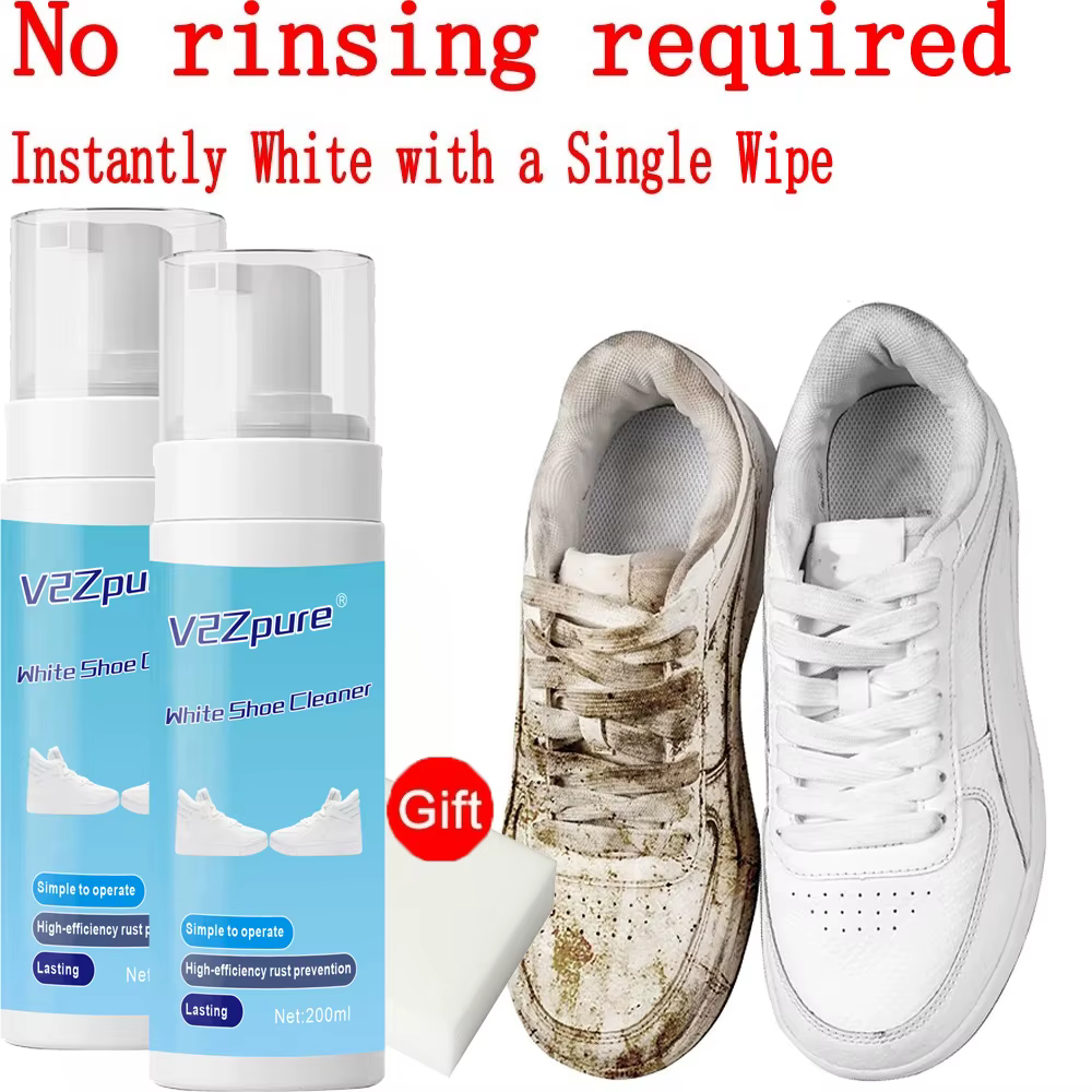 Nettoyant pour chaussures blanches