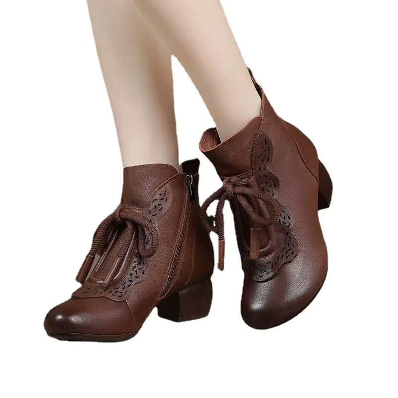 Bottes de neige chaudes et imperméables pour femmes, bottes de rinçage confortables, chaussures d'hiver, mode