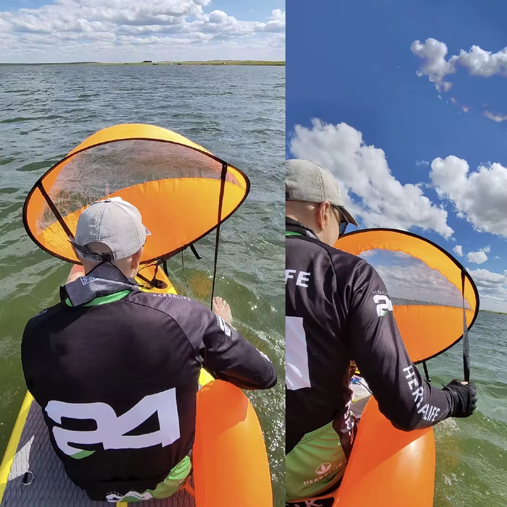 Accessoires de paddle surf, voile de kayak SUP 42 pouces, accessoires SUP, sports nautiques, accessoires de planche de surf gonflable
