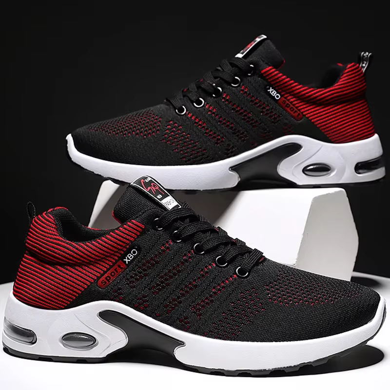 Chaussures de course respirantes coordonnantes pour hommes
