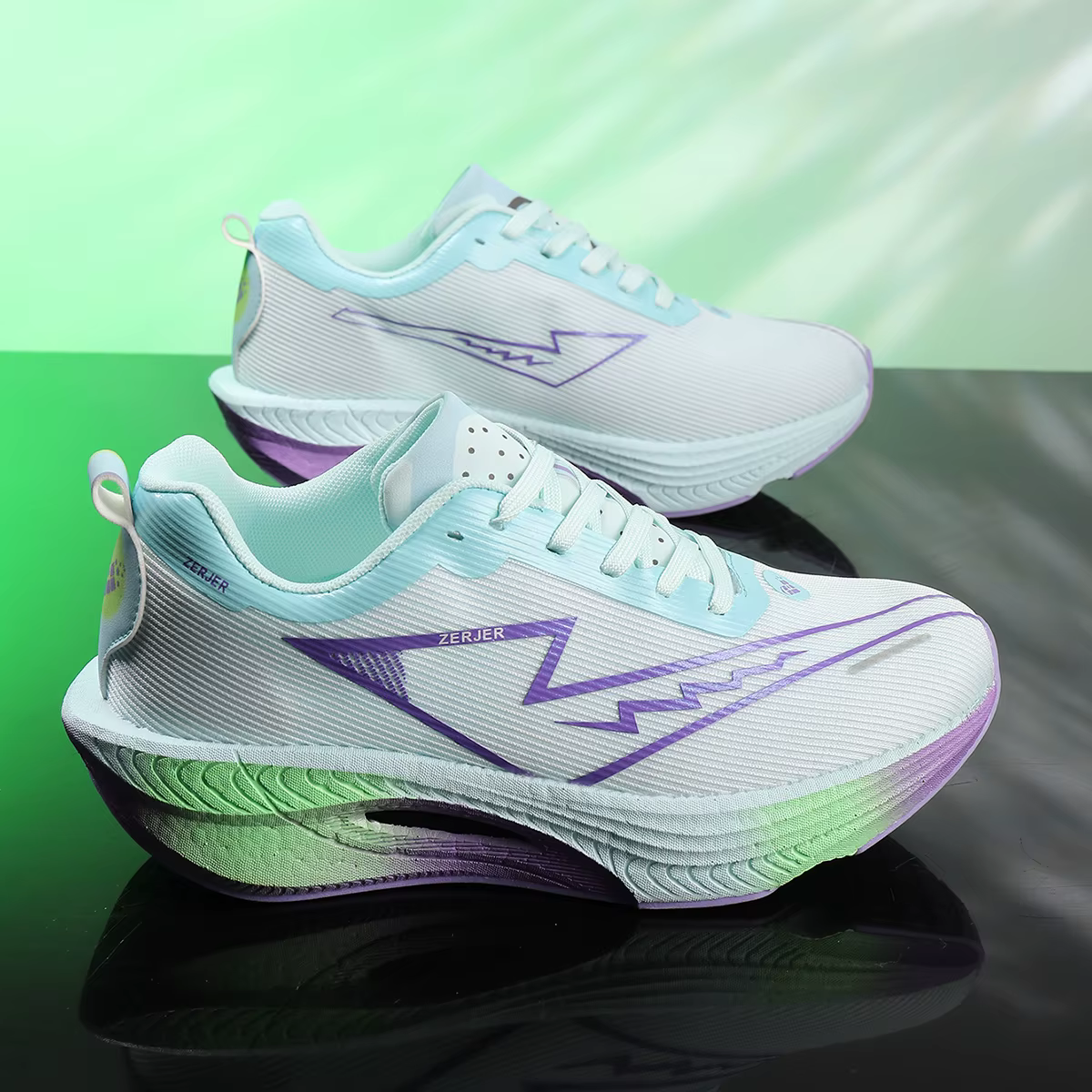 ZERJER Nouvelles chaussures de course légères et décontractées pour hommes - Baskets