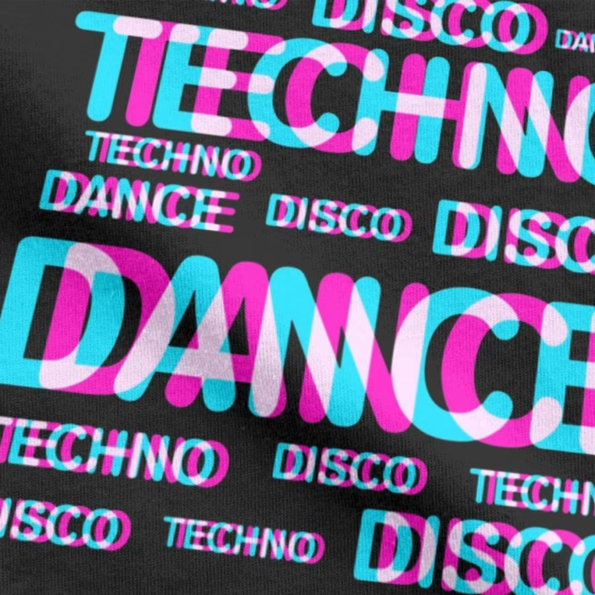 Chang Dance Techno-T-Shirt en Coton pour Homme