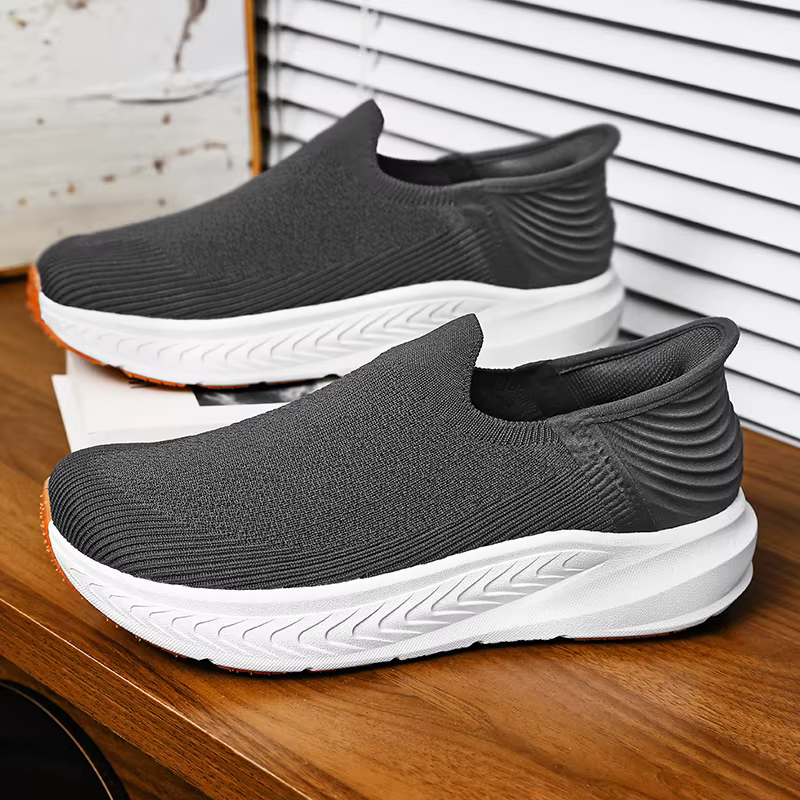 Chaussures de sport décontractées pour hommes à bout large