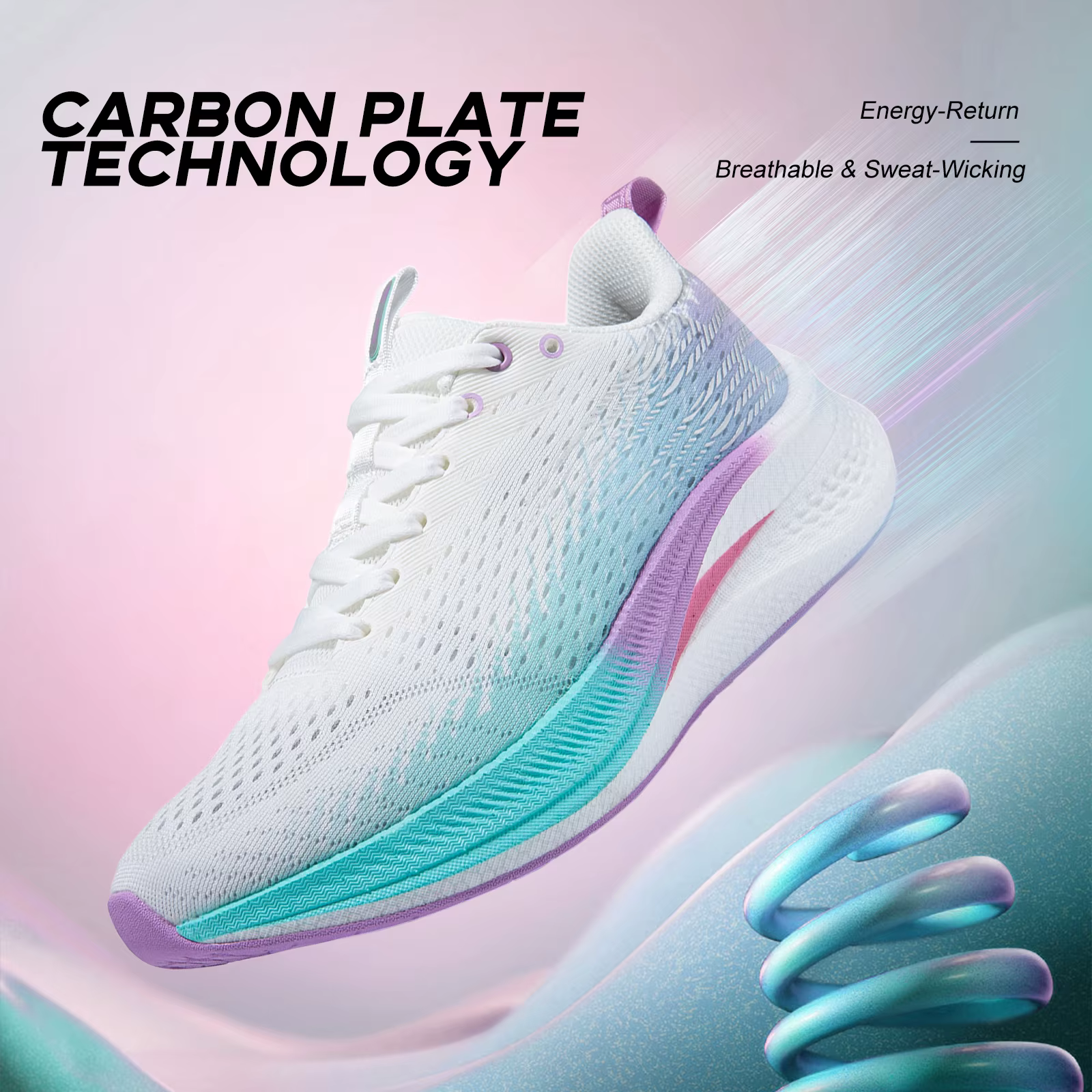 Baasploa – chaussures de course professionnelles à plaque de carbone pour femmes