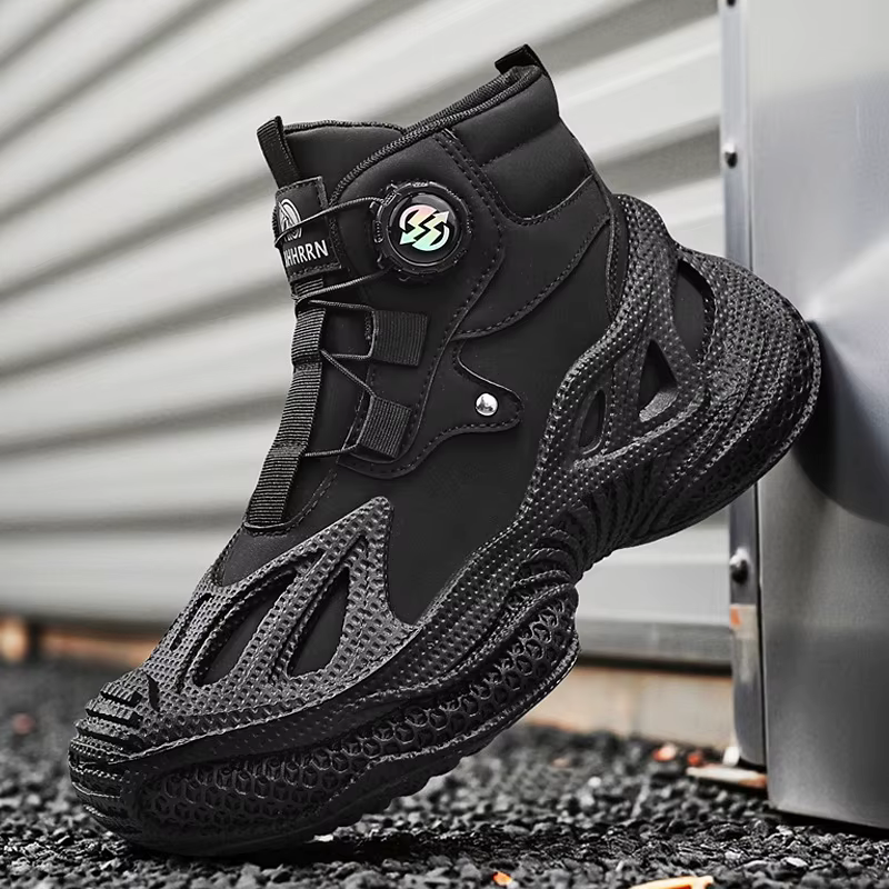 Chaussures de sport décontractées montantes pour hommes