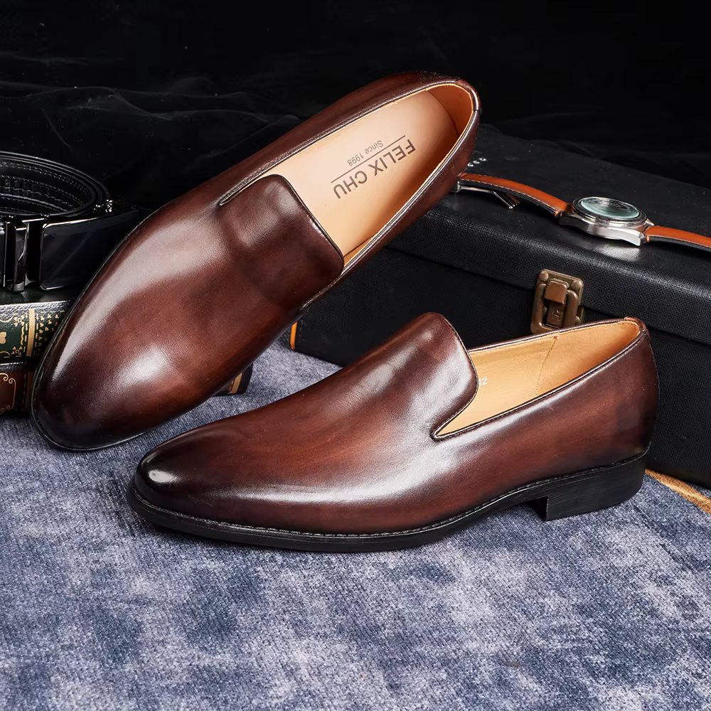 Chaussures classiques Le Fu pour hommes