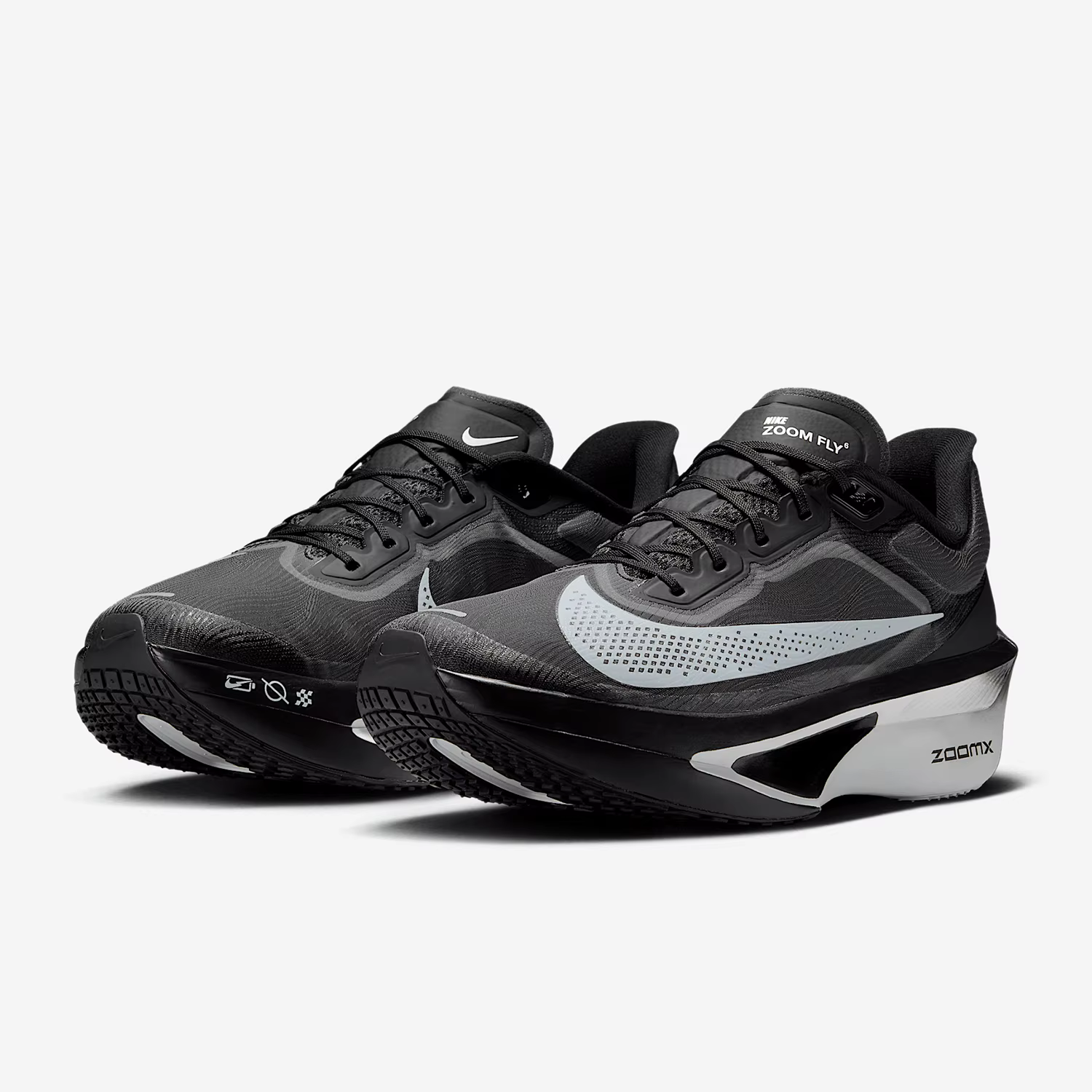 Nike officiel véritable Zoom Fly 6 chaussures de course d'entraînement marathon pour hommes FN8454-001