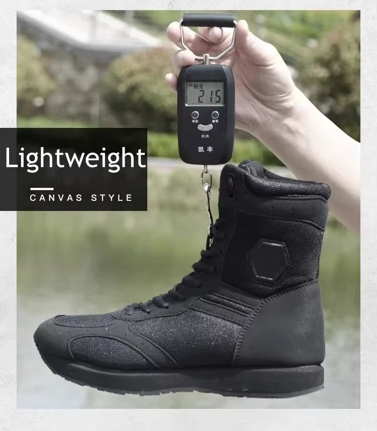 Chaussures de travail noires ultralégères pour hommes