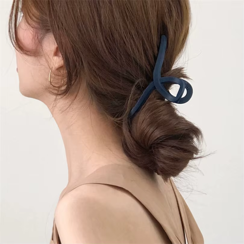 Barrettes à cheveux en acrylique pour femmes, pinces à cheveux, accessoires pour cheveux, épingles à cheveux pour dames, couvre-chef, ornements pour filles, bandes de crabe