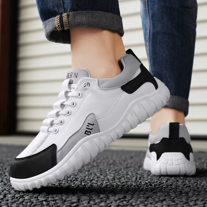 Chaussures pieds nus ELUVA à bout large pour hommes
