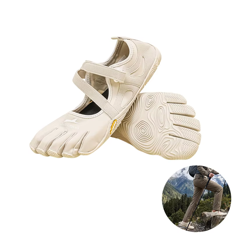 Chaussures aquatiques à cinq doigts avec sangle réglable GallonShark